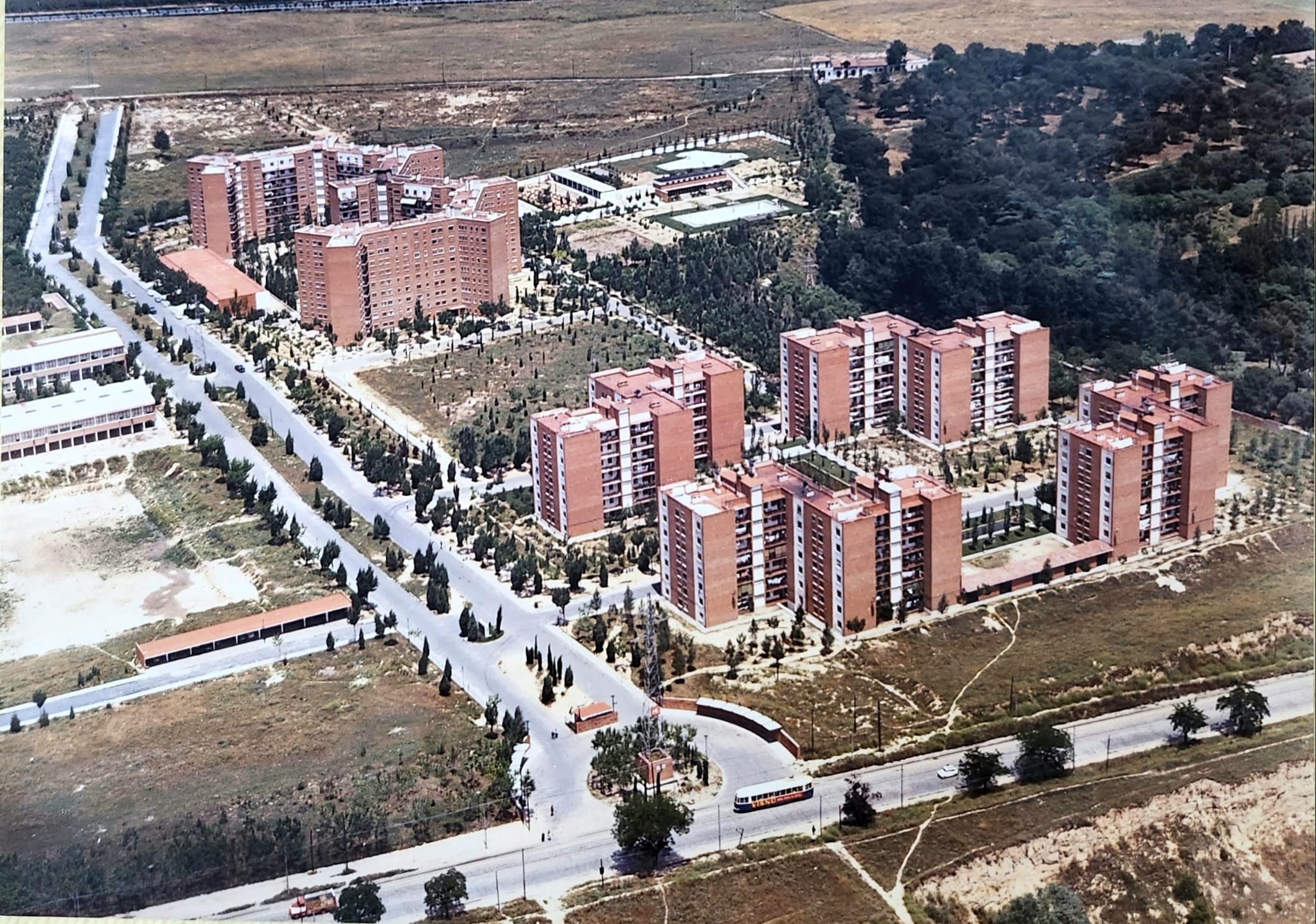 Parque Marqués de Suanzes 1970 Color